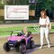 Costway 12V 2-Seater Kids Ride On UTV RC Electric Vehicle Suspension w/ Lights & Music